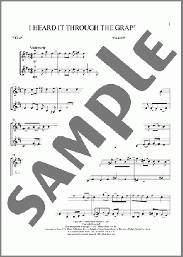 I Heard It Through The Grapevine(Marvin Gaye) 楽譜 その他 ダウンロード