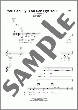 You Can Fly! You Can Fly! You Can Fly! (from Peter Pan)(Sammy Cahn) 楽譜 ウクレレ（弾き語り） ダウンロード