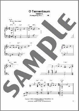 O Tannenbaum(Vince Guaraldi) 楽譜 ピアノ（ソロ） ダウンロード