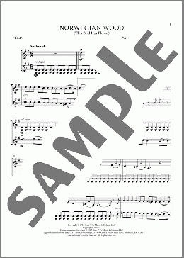 Norwegian Wood (This Bird Has Flown)(The Beatles) 楽譜 その他 ダウンロード