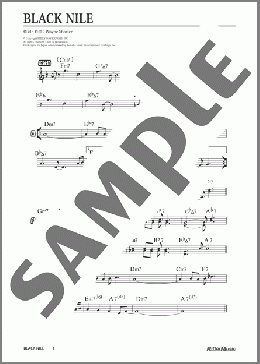 Black Nile(Wayne Shorter) 楽譜 メロディ 中級 ダウンロード