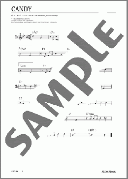 Candy(Mack David/Alex Kramer/Joan Whitney) 楽譜 メロディ 中級 ダウンロード