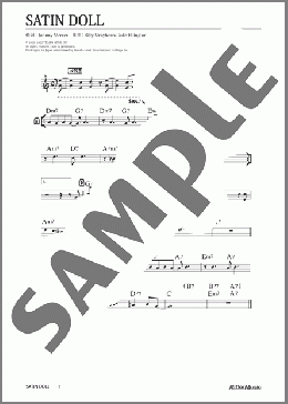 Satin Doll(Billy Strayhorn/Duke Ellington) 楽譜 メロディ 中級 ダウンロード