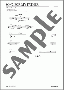 Song For My Father(Horace Silver) 楽譜 メロディ 中級 ダウンロード