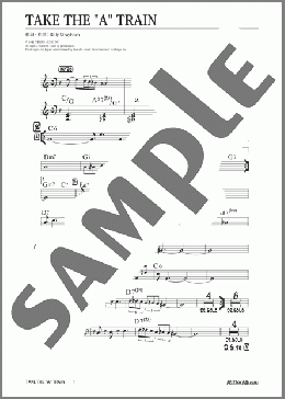 Take The ”A” Train(Billy Strayhorn) 楽譜 メロディ 中級 ダウンロード