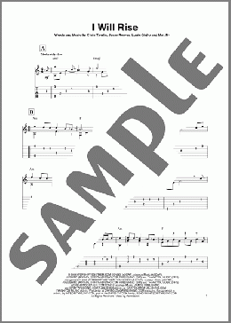 I Will Rise(Chris Tomlin) 楽譜 ギター（その他） ダウンロード