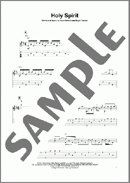 Holy Spirit(Francesca Battistelli) 楽譜 ギター（その他） ダウンロード