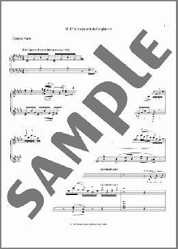 D'Anne Jouant De L'Espinette(Maurice Ravel/Clement Marot) 楽譜 ピアノ & ボーカル ダウンロード