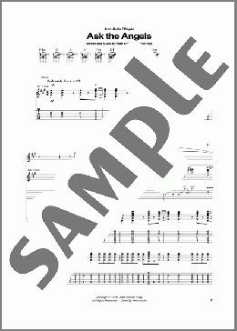 Ask The Angels(Patti Smith) 楽譜 ギター（ソロ） ダウンロード