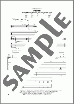 Fame(David Bowie) 楽譜 ギター（ソロ） ダウンロード
