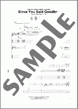 Since You Said Goodbye(Eric Clapton) 楽譜 ギター（ソロ） ダウンロード