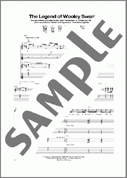 The Legend Of Wooley Swamp(Charlie Daniels Band) 楽譜 ギター（ソロ） ダウンロード