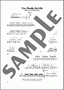 You Really Got Me(Van Halen) 楽譜 その他 ダウンロード