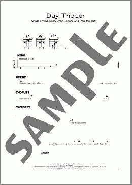 Day Tripper(The Beatles) 楽譜 その他 ダウンロード