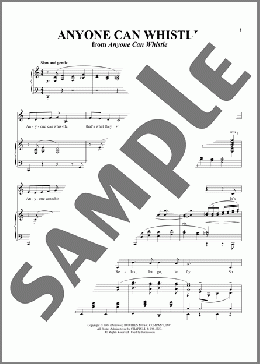Anyone Can Whistle(Stephen Sondheim) 楽譜 ピアノ & ボーカル ダウンロード