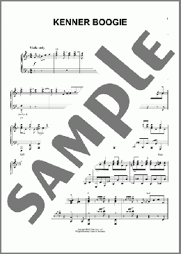 Kenner Boogie(Jon Batiste) 楽譜 ピアノ（ソロ） ダウンロード