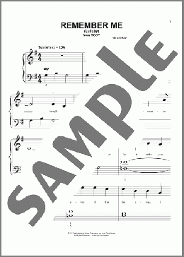 Remember Me (Lullaby) (from Coco) (arr. Phillip Keveren)(Robert Lopez/Kristen Anderson-Lopez/Kristen Anderson-Lopez & Robert Lopez) 楽譜 ピアノ（ソロ） ダウンロード