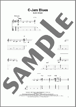 C-Jam Blues(Duke Ellington) 楽譜 ギター（その他） ダウンロード