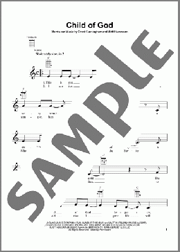 Child Of God(Amy Grant) 楽譜 ウクレレ（弾き語り） ダウンロード