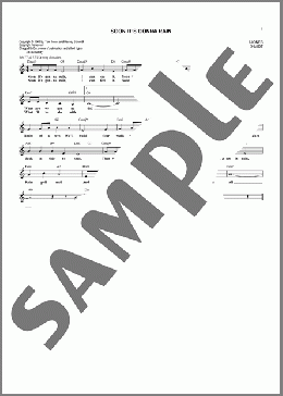 Soon It's Gonna Rain (from The Fantasticks)(Harvey Schmidt) 楽譜 その他 ダウンロード