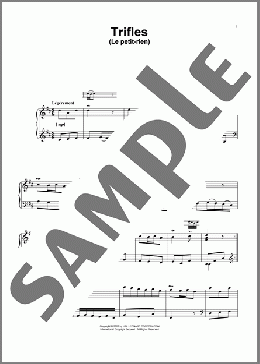 Le Petit Rien (Trifle)(Francois Couperin) 楽譜 ピアノ（ソロ） ダウンロード