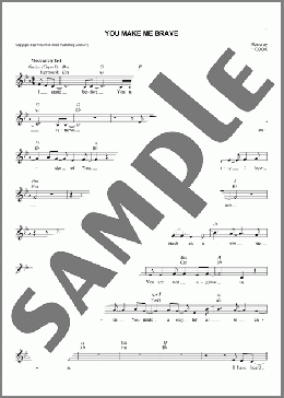 You Make Me Brave(Bethel Music/Amanda Cook) 楽譜 その他 ダウンロード