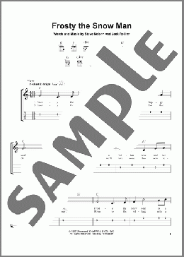 Frosty The Snow Man(Gene Autry) 楽譜 その他 ダウンロード