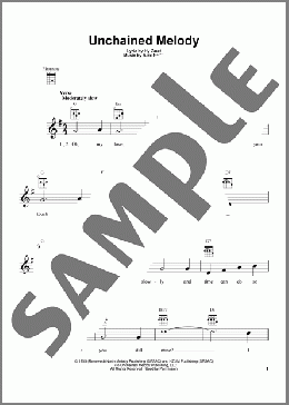 Unchained Melody(The Righteous Brothers) 楽譜 ウクレレ（弾き語り） ダウンロード