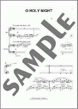 O Holy Night (arr. Phillip Keveren)(Adolphe Adam/John S. Dwight (trans.)/Placide Cappeau  (French)) 楽譜 ピアノ（連弾） ダウンロード