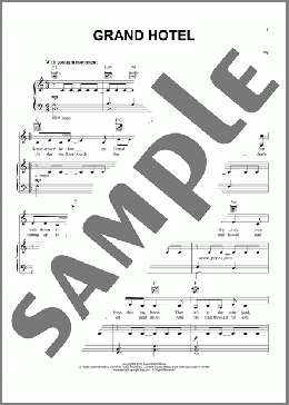 Grand Hotel(Regina Spektor) 楽譜 ピアノ & ボーカル ダウンロード