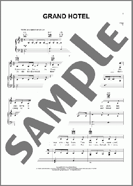 Grand Hotel(Regina Spektor) 楽譜 ピアノ & ボーカル & ギター ダウンロード