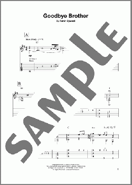 Goodbye Brother (from Game of Thrones)(Ramin Djawadi) 楽譜 ギター（その他） ダウンロード