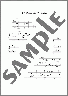 Conquest Of Paradise(Vangelis) 楽譜 ピアノ（ソロ） ダウンロード