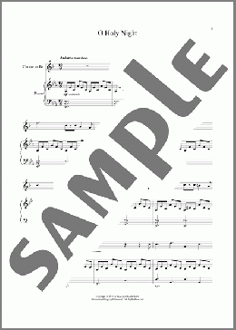 O Holy Night(Adolphe Adam/Placide Cappeau) 楽譜 その他 ダウンロード