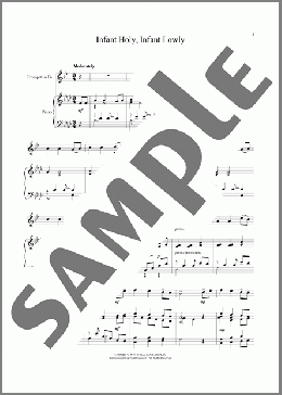 Infant Holy, Infant Lowly(Edith M.G. Reed/Traditional Polish Carol) 楽譜 その他 ダウンロード