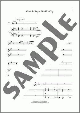 Once In Royal David's City(Christmas Carol/Cecil F. Alexander/Henry J. Gauntlett) 楽譜 その他 ダウンロード