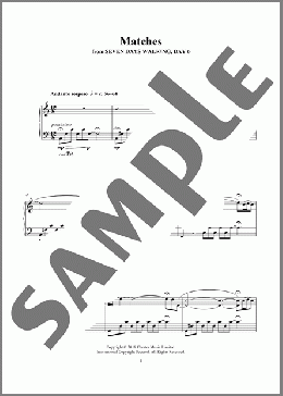 Matches (from Seven Days Walking: Day 6)(Ludovico Einaudi) 楽譜 ピアノ（ソロ） ダウンロード