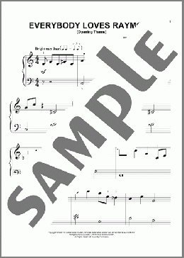 Everybody Loves Raymond (Opening Theme)(Terry Trotter and Rick Marotta) 楽譜 ピアノ（ソロ） ダウンロード