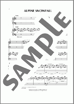 Alpine Snowfall (from Presto Scherzo) (for 2 pianos)(Phillip Keveren) 楽譜 ピアノ（連弾） ダウンロード