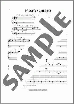 Presto Scherzo (from Presto Scherzo) (for 2 pianos)(Phillip Keveren) 楽譜 ピアノ（連弾） ダウンロード