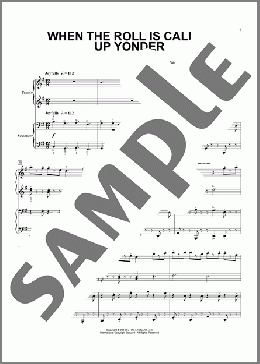 When The Roll Is Called Up Yonder (arr. Phillip Keveren)(James M. Black) 楽譜 ピアノ（連弾） ダウンロード