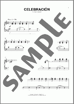 Celebracion(Eugenie Rocherolle) 楽譜 ピアノ（ソロ） ダウンロード