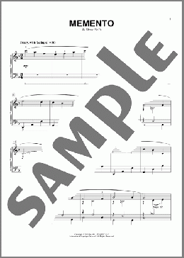 Memento(Eugenie Rocherolle) 楽譜 ピアノ（ソロ） ダウンロード