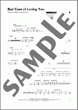 Bad Case Of Loving You(Robert Palmer) 楽譜 その他 ダウンロード