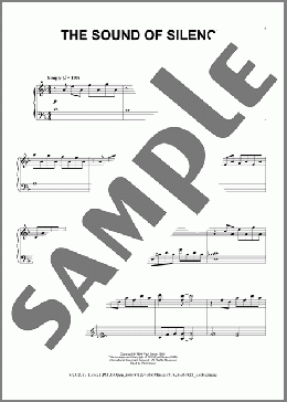 The Sound Of Silence (arr. Marianne Kim)(Simon & Garfunkel) 楽譜 ピアノ（ソロ） ダウンロード