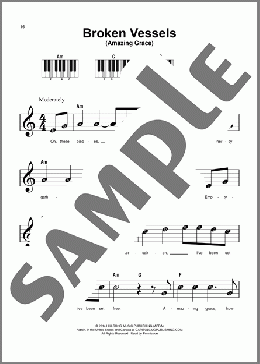 Broken Vessels (Amazing Grace)(Hillsong Worship) 楽譜 ピアノ（ソロ） ダウンロード