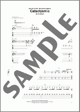Cataclysmic(Joe Satriani) 楽譜 ギター（ソロ） ダウンロード