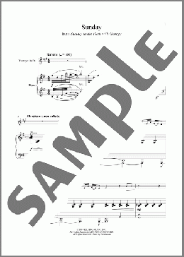 Sunday (from Sunday in the Park with George)(Stephen Sondheim) 楽譜 その他 ダウンロード