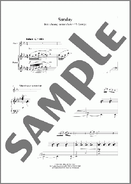 Sunday (from Sunday in the Park with George)(Stephen Sondheim) 楽譜 その他 ダウンロード