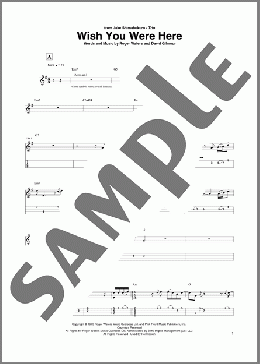 Wish You Were Here (arr. Jake Shimabukuro Trio)(Pink Floyd/Jake Shimabukuro Trio) 楽譜 その他 ダウンロード